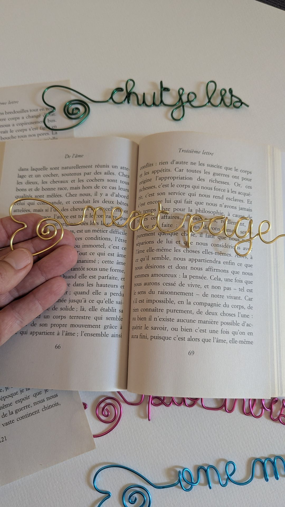 marque-page-next-page-dore-fil-aluminium