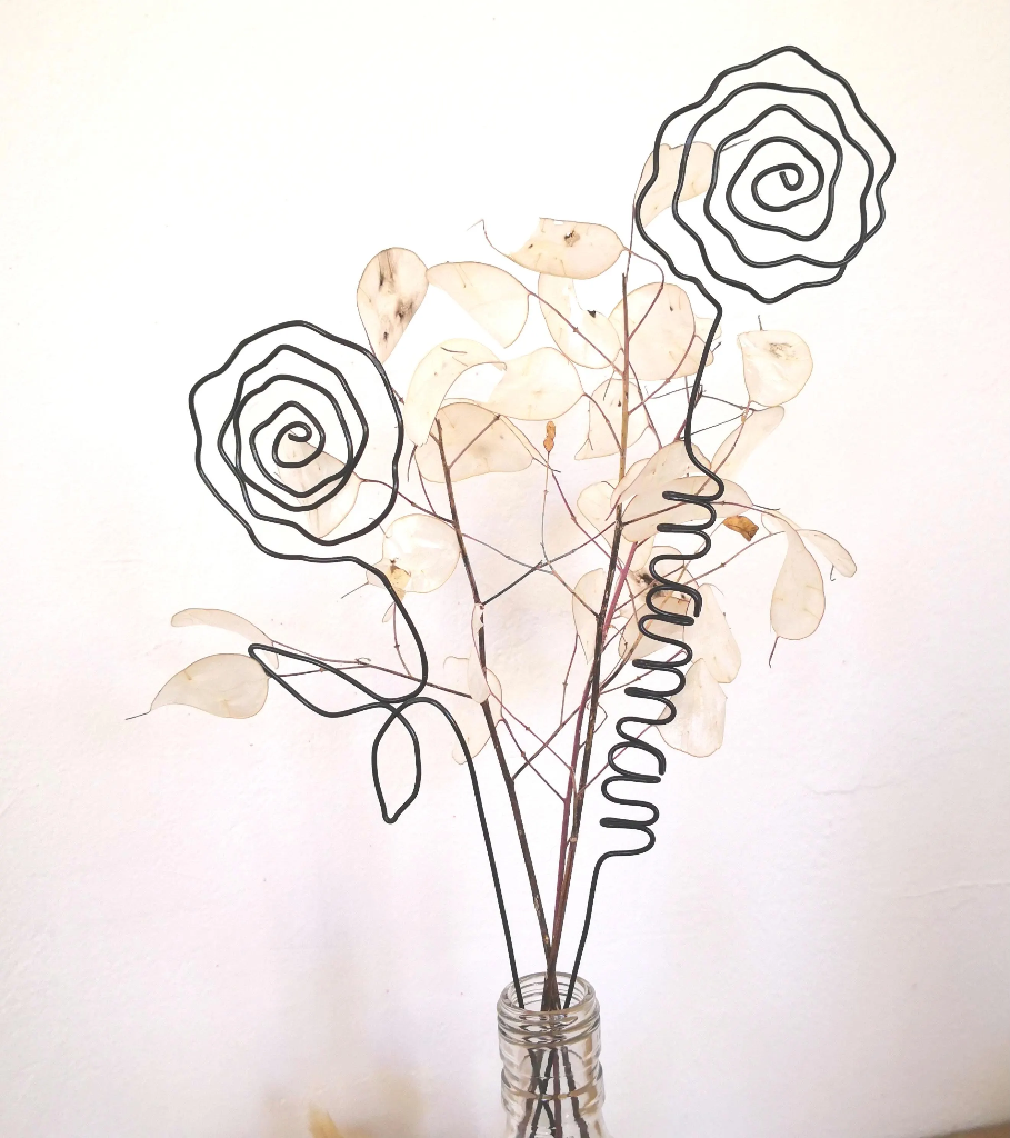 cadeau fete des meres rose personnalisee message fait main France