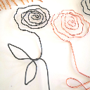 cadeau nounou atsem rose personnalisee prénom fil aluminium