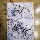 bouquet original a offrir poinsettias fil de fer cadeau decoration