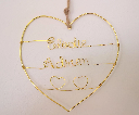 Cœur personnalisé pour amoureux