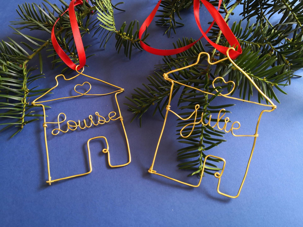 Décoration de Noël personnalisée