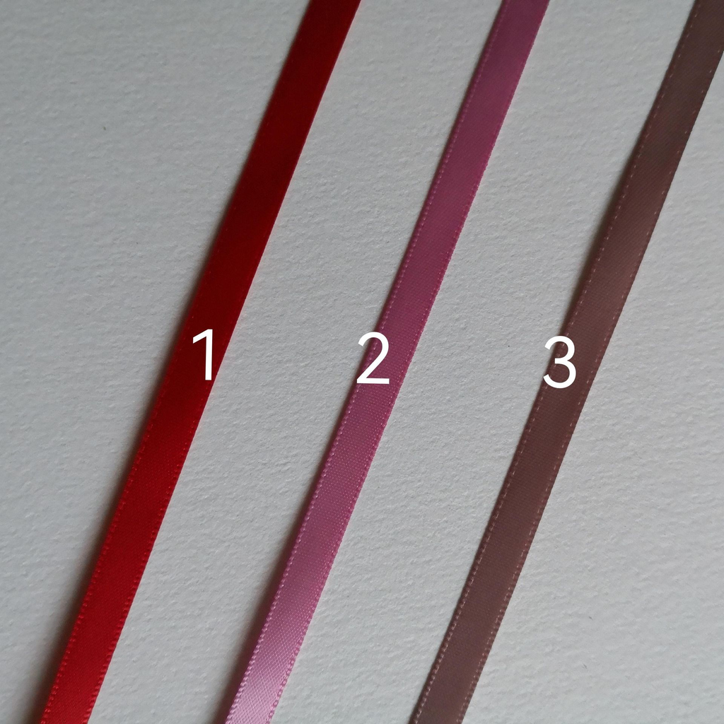 Couleur du ruban d’attache
