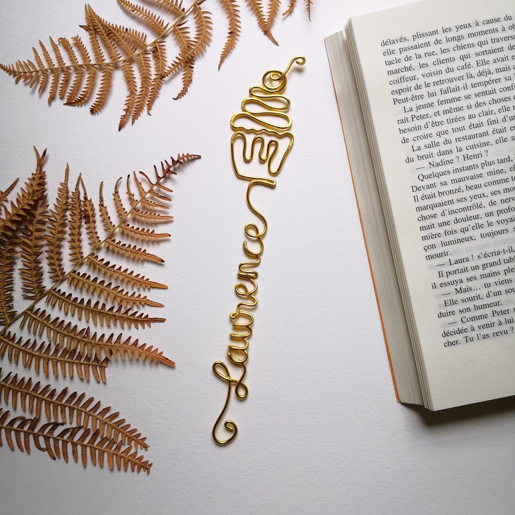 Marque-Page personnalisé motif cupcake